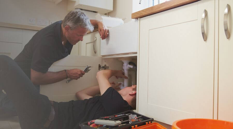 Professional burst pipe repair services in Denison, TX
